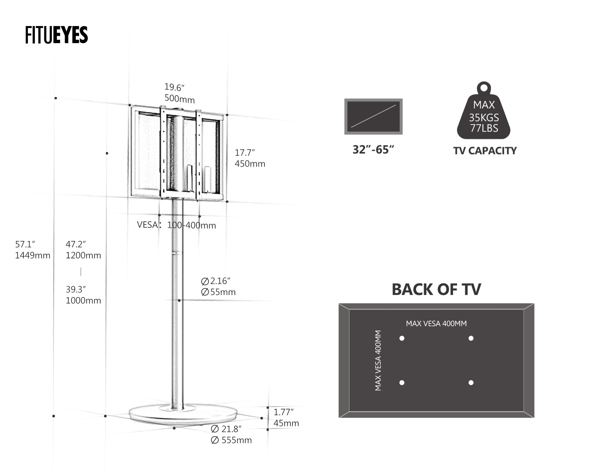 Meuble TV Master V2 FT65
